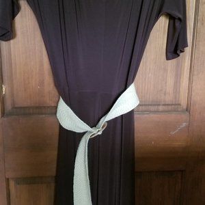 Womens Jones of NY Brown Stretch Dress